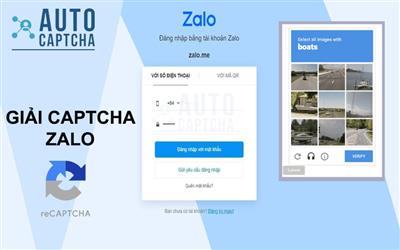 Dịch vụ Giải mã CAPTCHA Zalo: Giá rẻ và hiệu quả