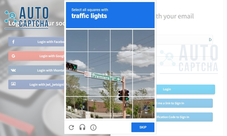 Giải pháp Giải reCAPTCHA Enterprise