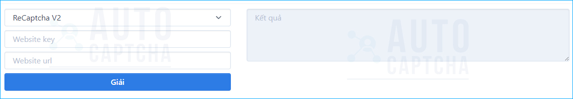Giải reCaptcha V2