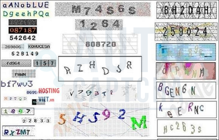 Giải Captcha nhiễu phức tạp