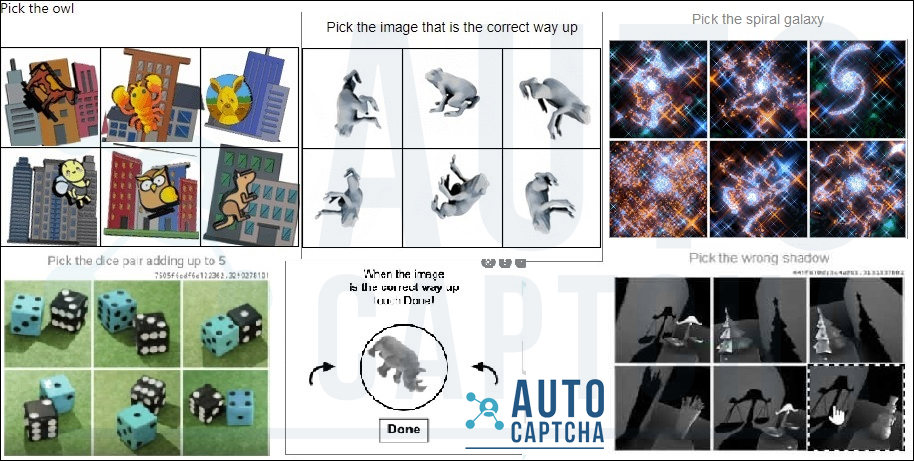 giải mã Funcaptcha