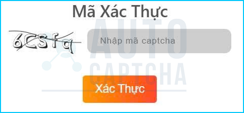 Giải Captcha chữ và số, có phân biệt Hoa thường