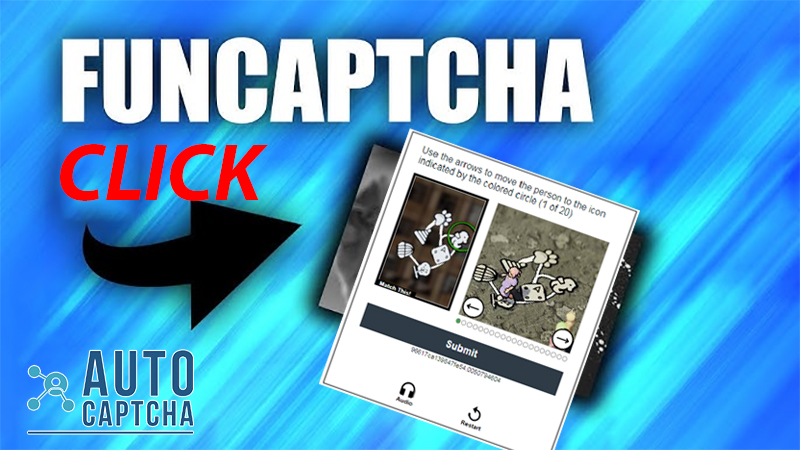 funcaptcha click