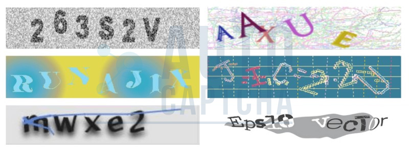Giải CAPTCHA nền nhiễu