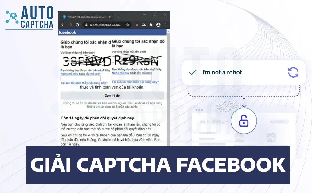 Hướng dẫn giải CAPTCHA Facebook dạng văn bản nhanh chóng