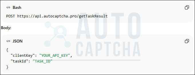Lấy kết quả giải captcha Lấy kết quả giải captcha